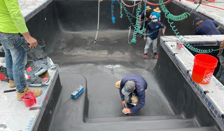 Pool Services – Tile & Gunite Restoration 